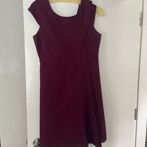 Maroon JCrew Bridesmade dress